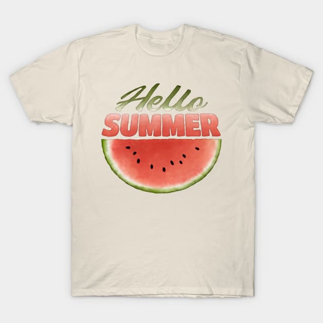 Hello summer T-Shirt by SuRReal3D